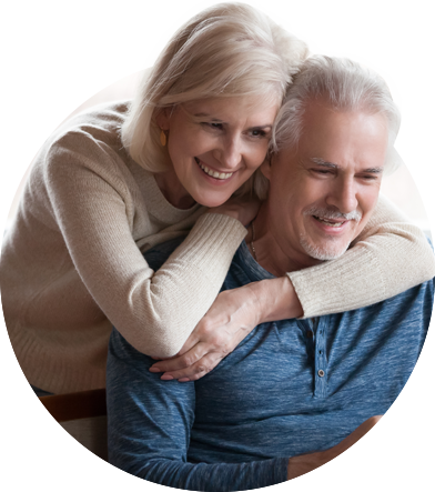 Older man and woman